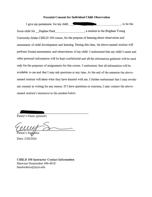 Interview a Child - CHILD350